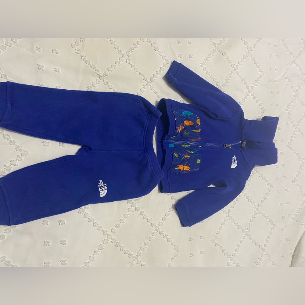 Northface sweat suit toddler